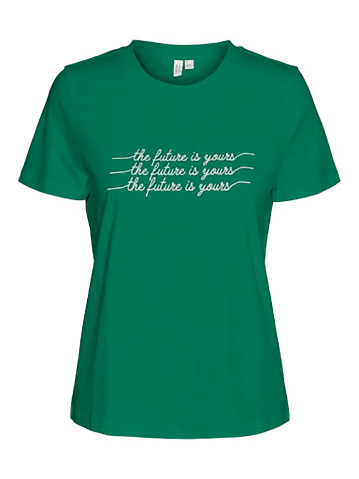 Vero Moda Koszulka w kolorze zielonym rozmiar: XS