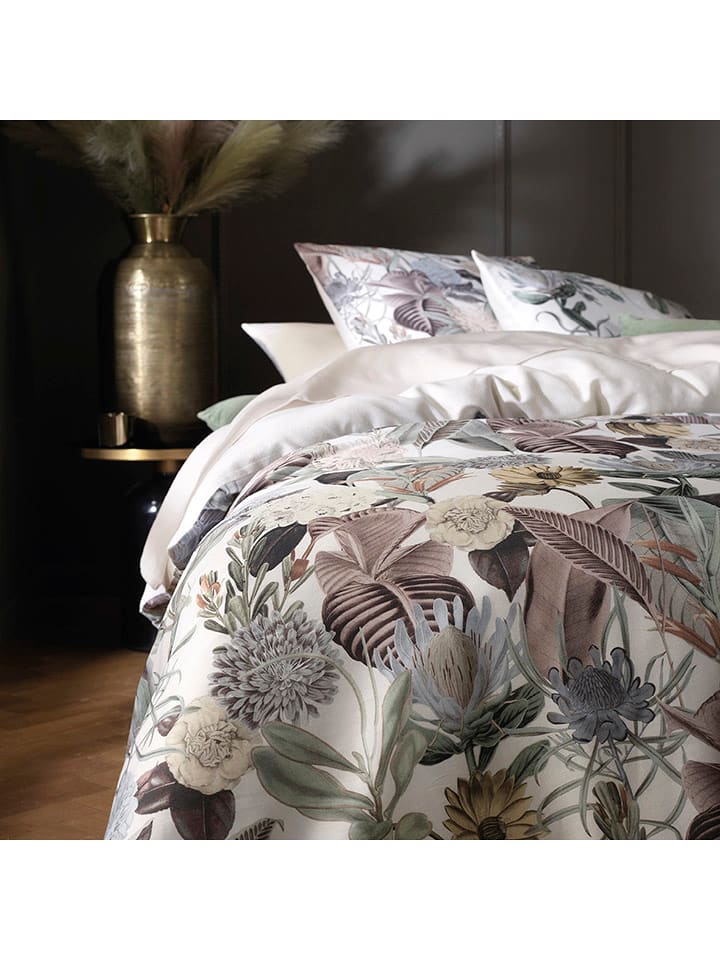 CXL by Christian Lacroix Satynowe prześcieradło w kolorze kremowym rozmiar: 260x290 cm