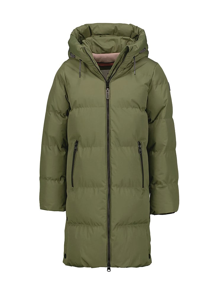 Garcia Płaszcz pikowany w kolorze khaki rozmiar: 164/170