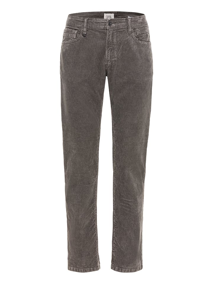 Camel Active Spodnie sztruksowe w kolorze szarym rozmiar: W36/L30