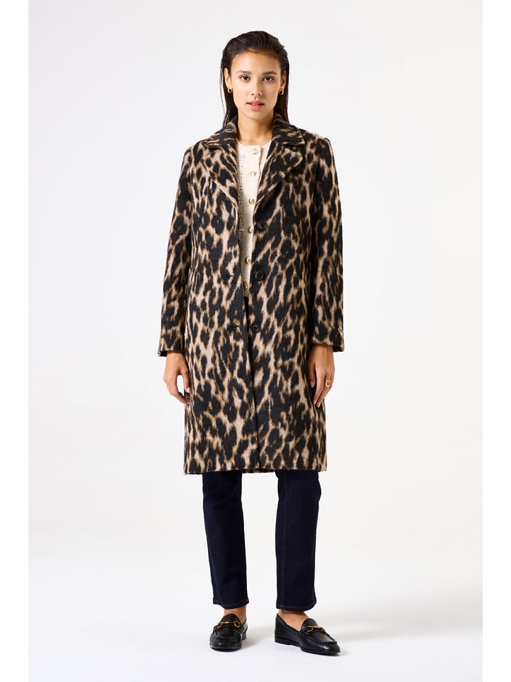 Garcia Płaszcz przejściowy w kolorze brązowo-beżowym rozmiar: M