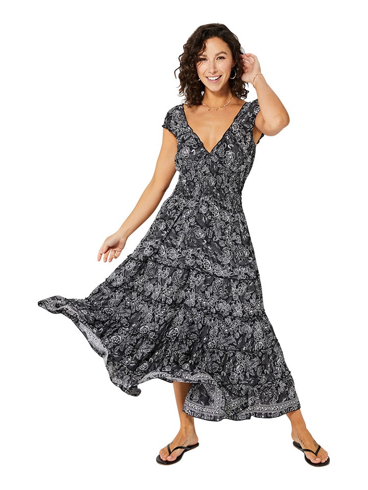 Ipanima Sukienka w kolorze czarno-białym rozmiar: 34/36