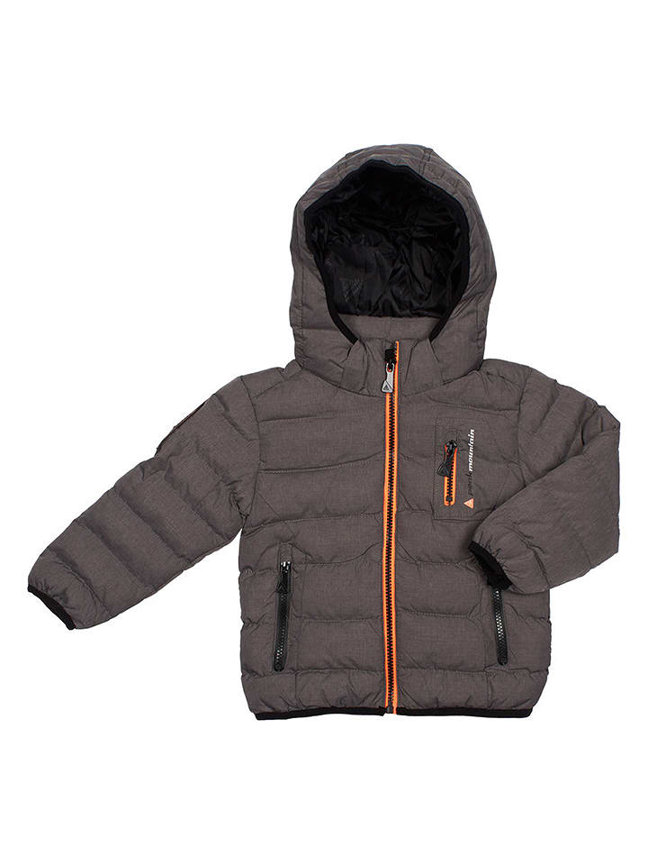 Kurtka zimowa w kolorze szarym