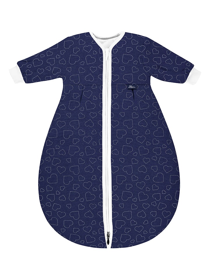 Śpiworek "Mäxchen Thermo" w kolorze granatowym