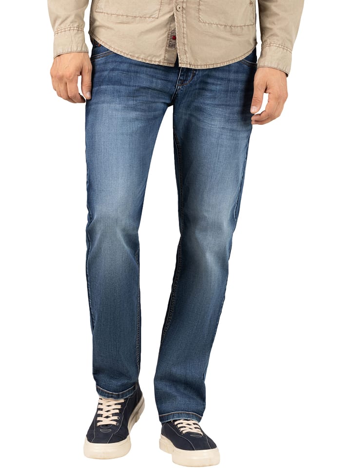 Timezone Dżinsy "Eliaz" - Regular fit - w kolorze granatowym rozmiar: W33/L36