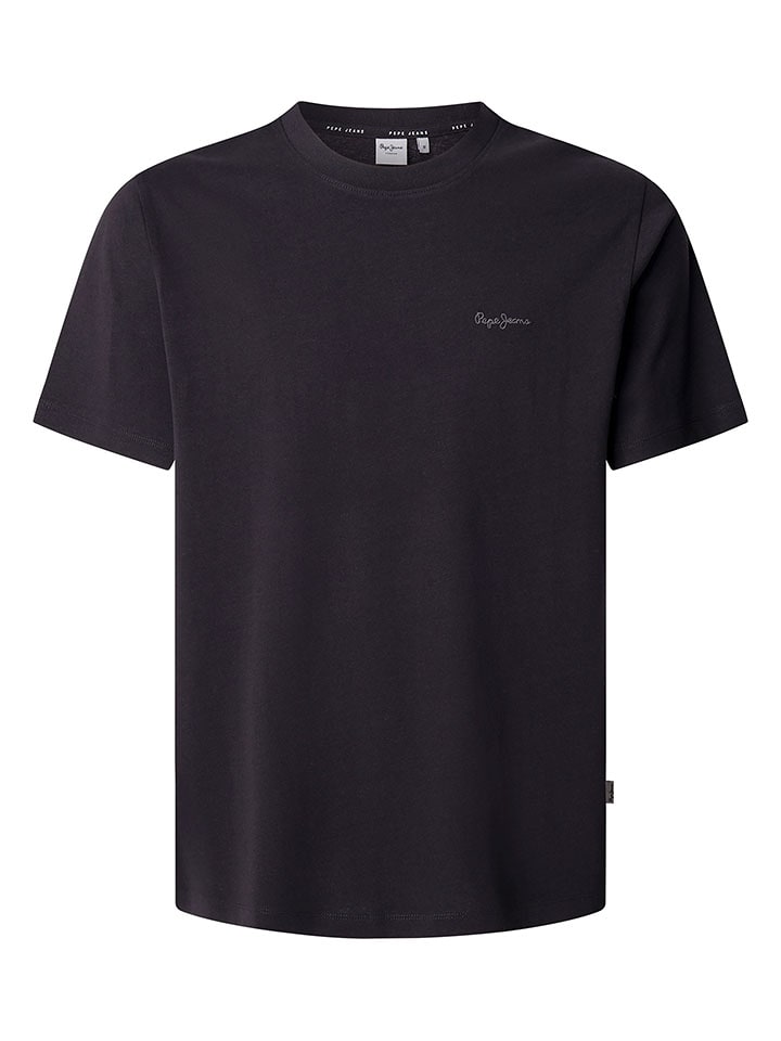 Pepe Jeans Koszulka "Connor" w kolorze czarnym rozmiar: S