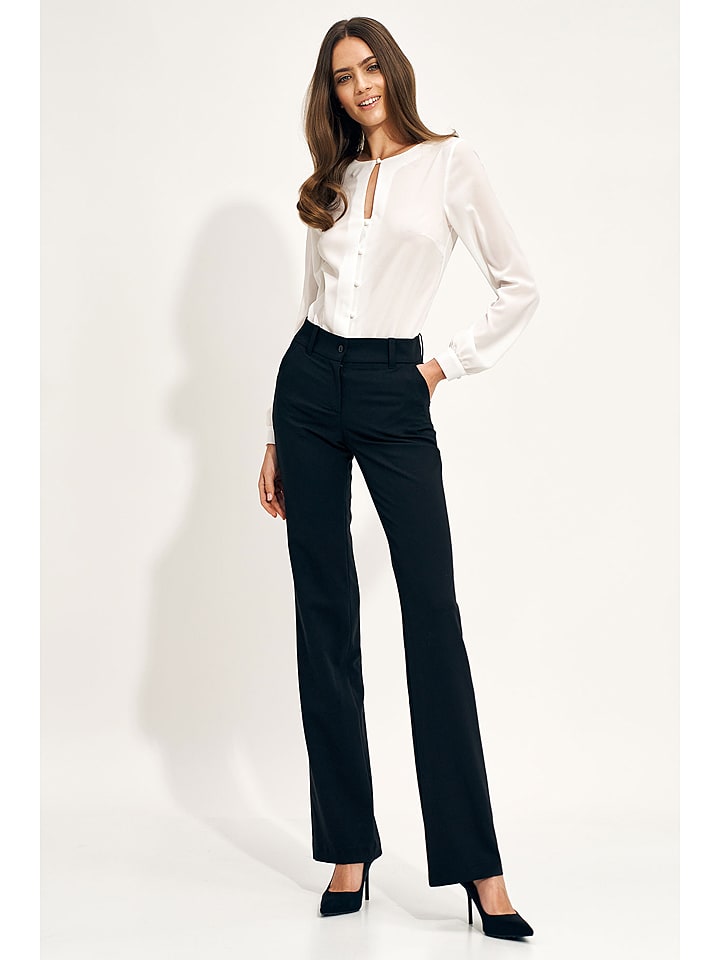 Nife Spodnie w kolorze czarnym rozmiar: 38