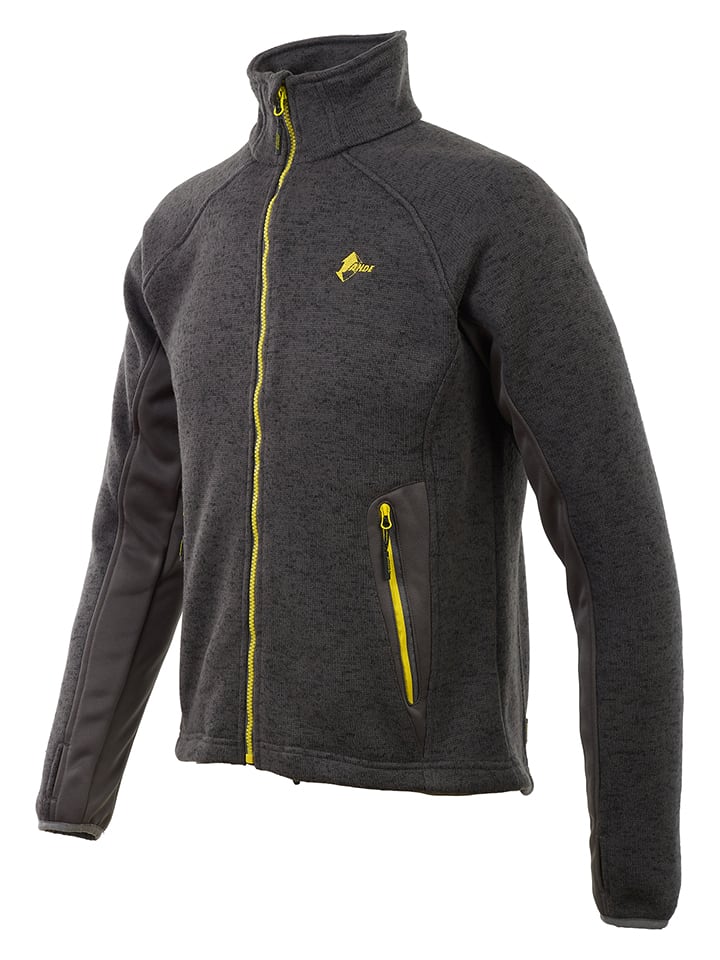 Ande Kurtka polarowa "Alpamayo" w kolorze antracytowym rozmiar: M