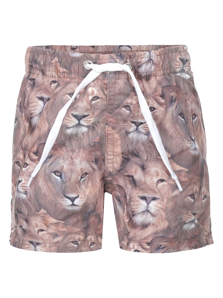 Koko Noko Szorty kąpielowe w kolorze jasnobrązowym rozmiar: 74/80