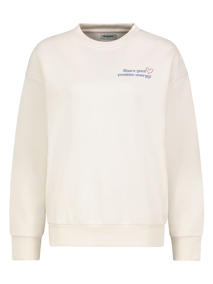 Sublevel Bluza w kolorze kremowym rozmiar: XS