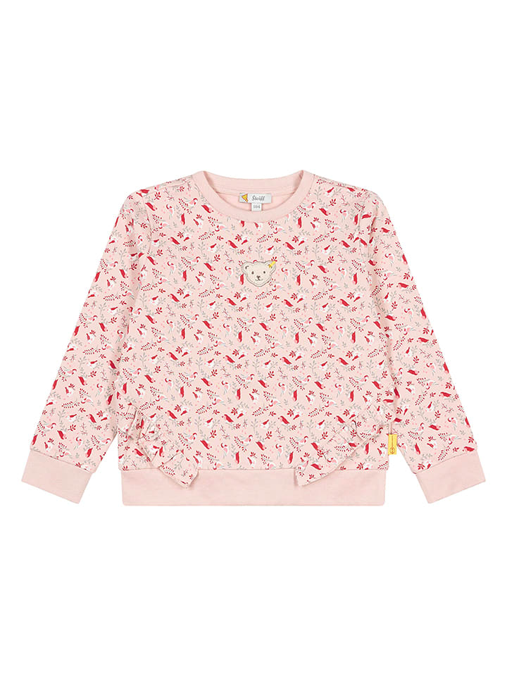 Steiff Bluza w kolorze jasnoróżowym rozmiar: 98