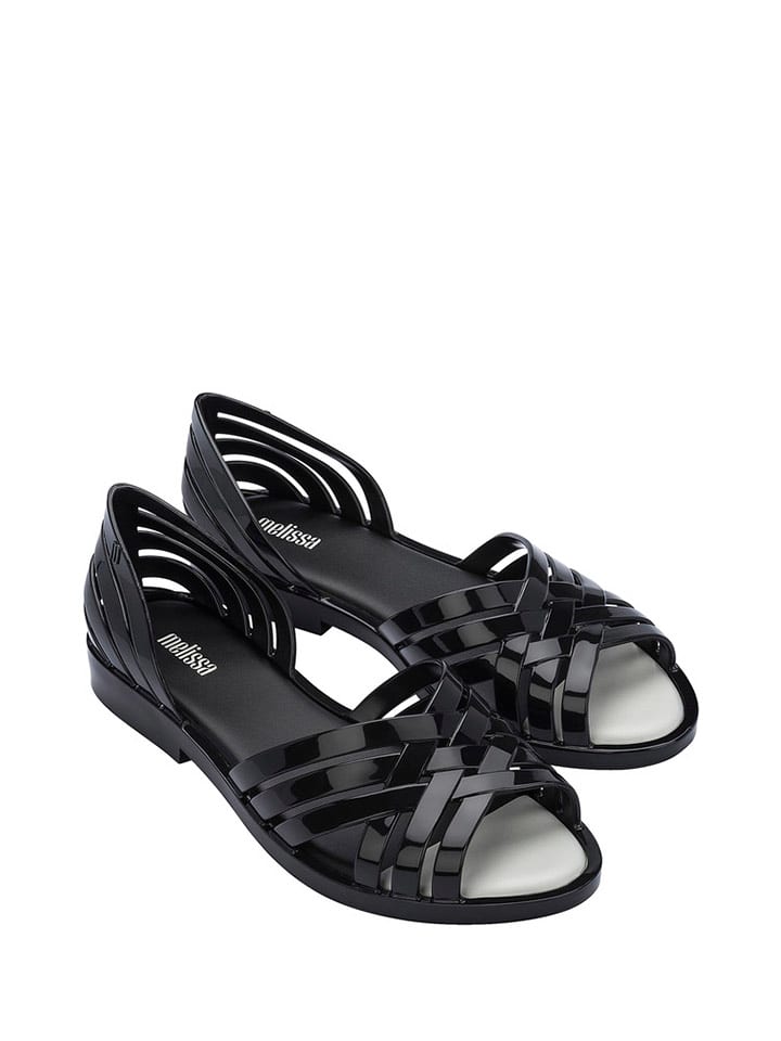 Półsandały w kolorze czarnym