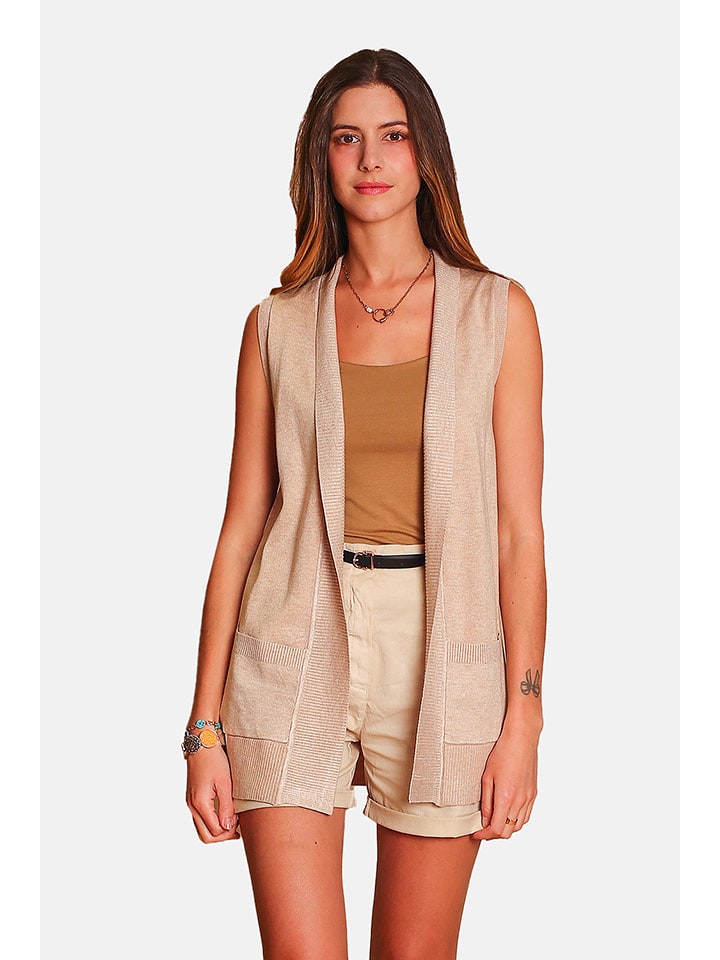 William de Faye Kamizelka w kolorze kremowym rozmiar: 34