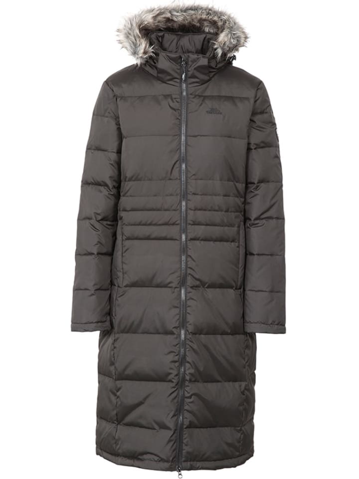 Płaszcz puchowy "Phyllis" w kolorze czarnym