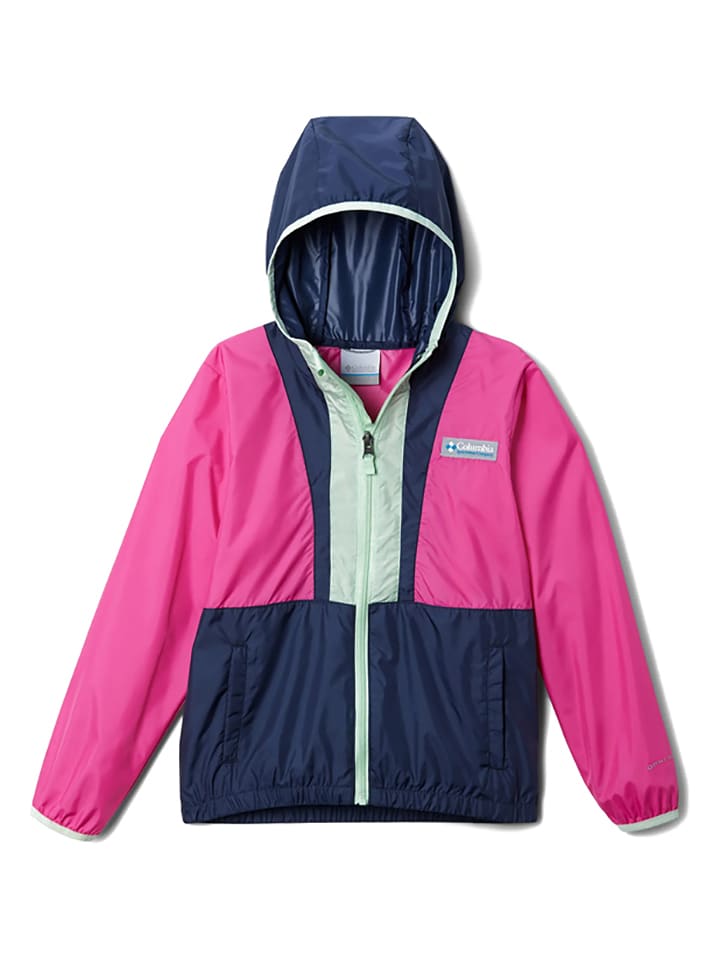 Columbia Kurtka funkcyjna "Back Bowl" w kolorze granatowo-różowym rozmiar: 152