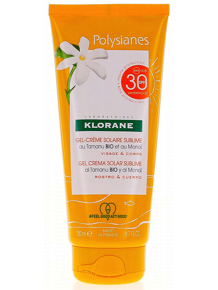 Klorane Żel przeciwsłoneczny "Polysianes" - SPF 30 - 200 ml rozmiar: onesize