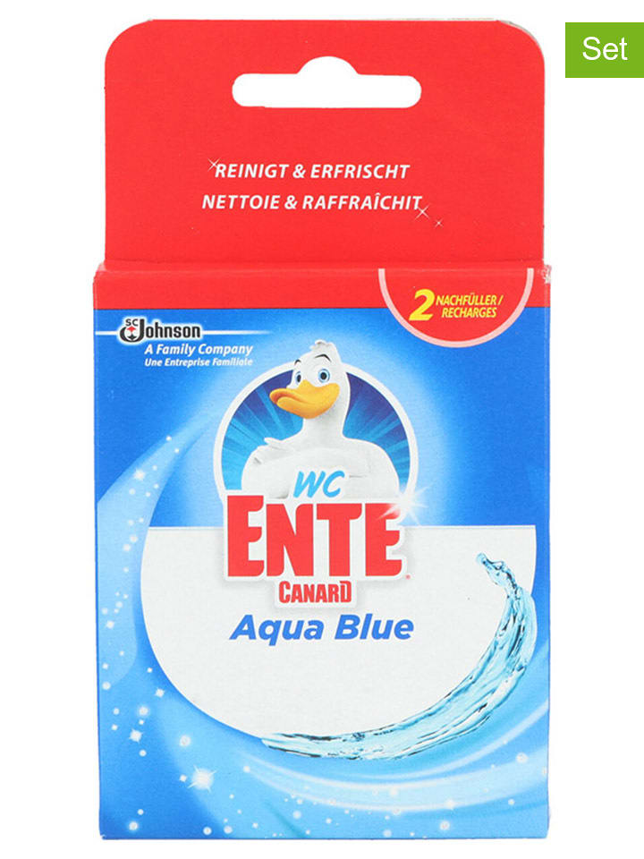 WC Ente Kostki toaletowe (40 szt.) "4in1 Refill Aqua Blue" rozmiar: onesize