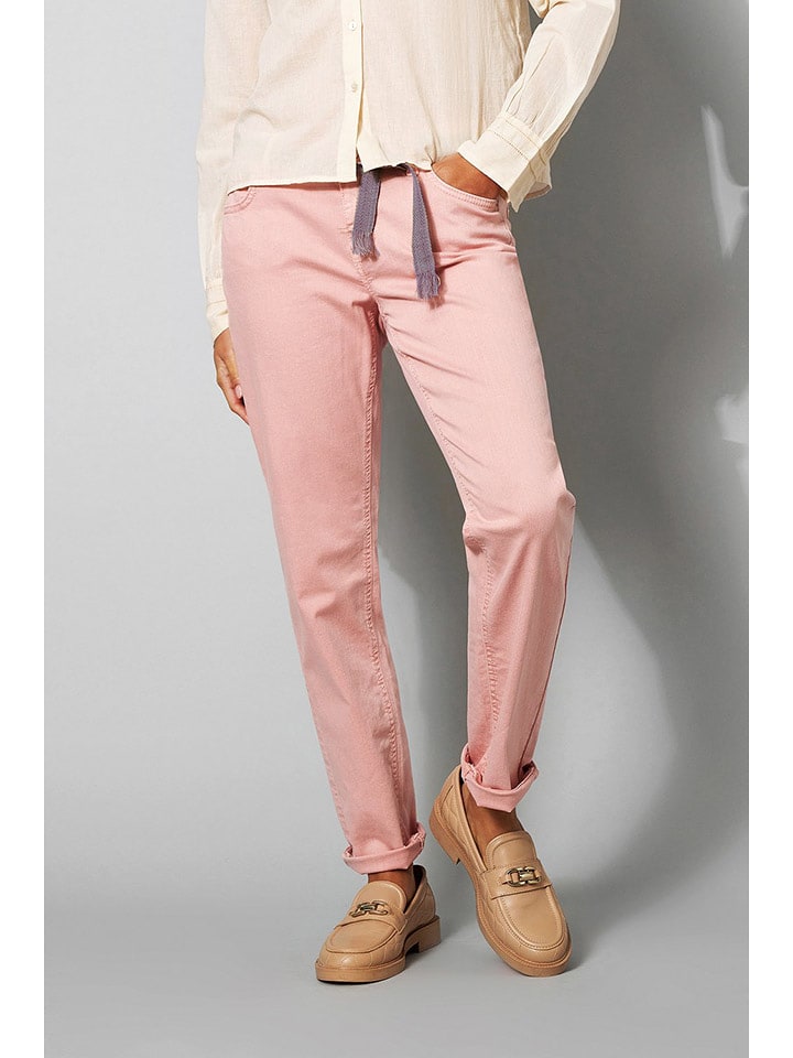 Rosner Dżinsy - Regular fit - w kolorze jasnoróżowym rozmiar: 44/L28