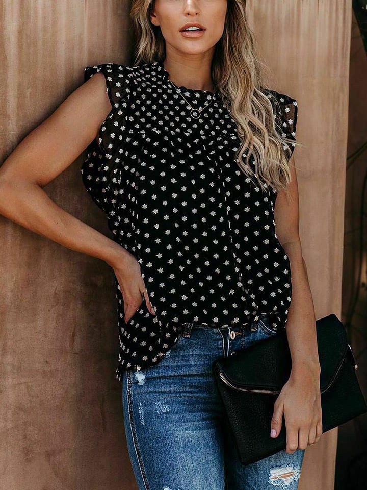 LA Angels Bluzka w kolorze czarnym rozmiar: S