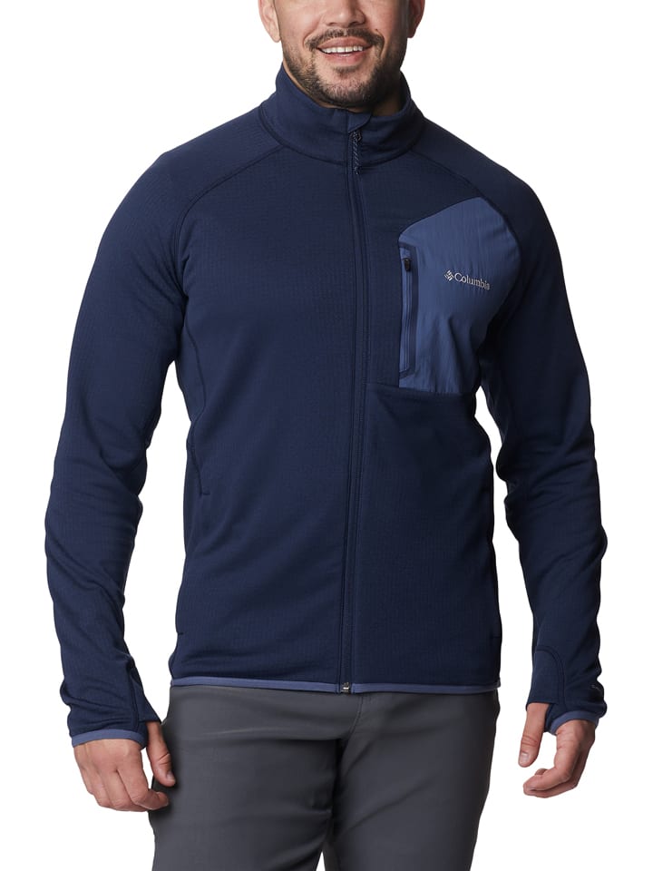 Columbia Kurtka polarowa "Triple Canyon" w kolorze granatowym rozmiar: L