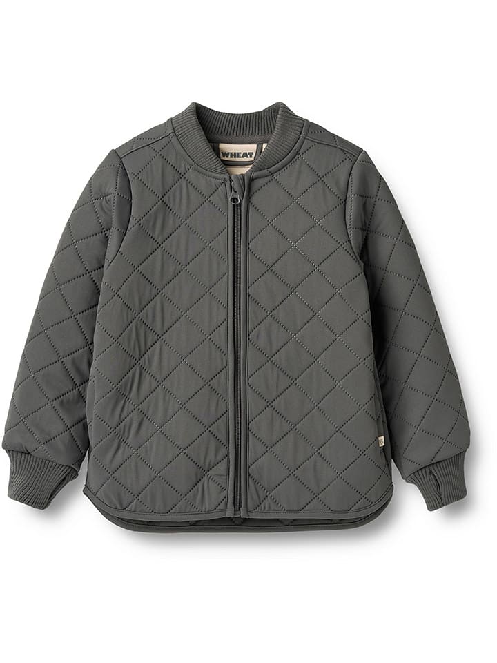 Wheat Kurtka termiczna "Loui" w kolorze antracytowym rozmiar: 104