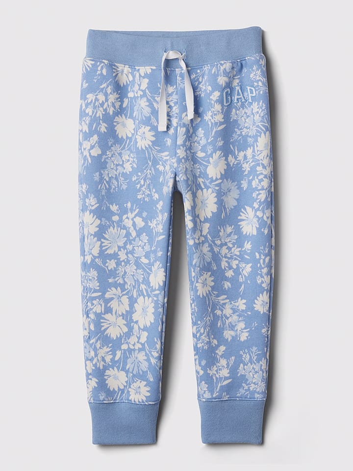 GAP Spodnie dresowe w kolorze błękitnym rozmiar: 74/80