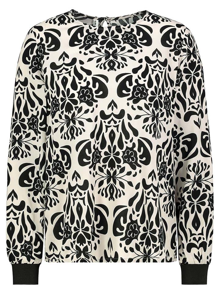 Sublevel Bluzka w kolorze czarno-kremowym rozmiar: XL