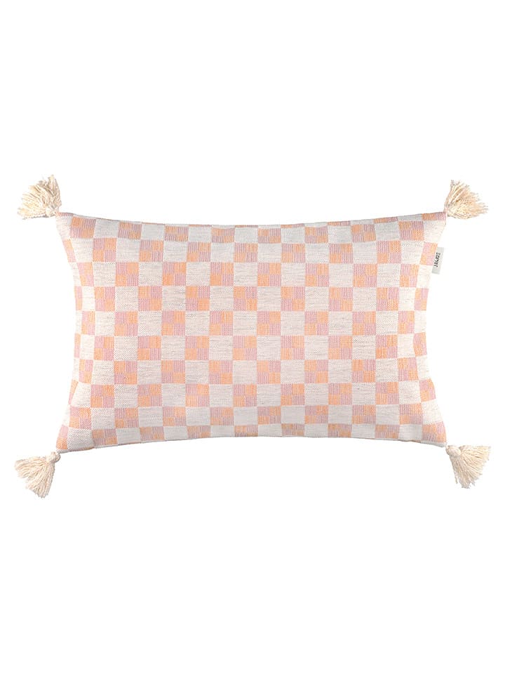 ESPRIT Poszewka "Bailey" w kolorze pomarańczowo-jasnoróżowym na poduszkę rozmiar: 30x50 cm