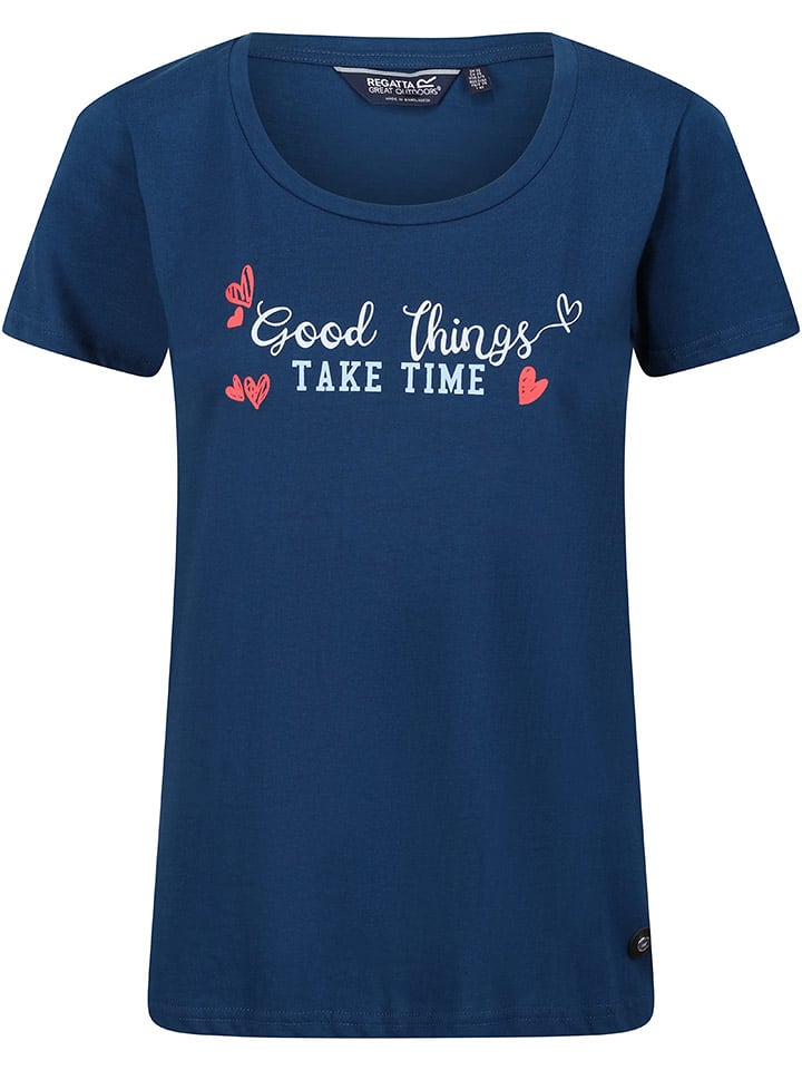 Regatta Koszulka "Filandra VII" w kolorze granatowym rozmiar: 36