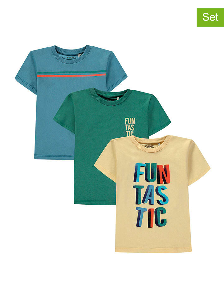 Kanz Koszulki (3 szt.) w różnych kolorach rozmiar: 98
