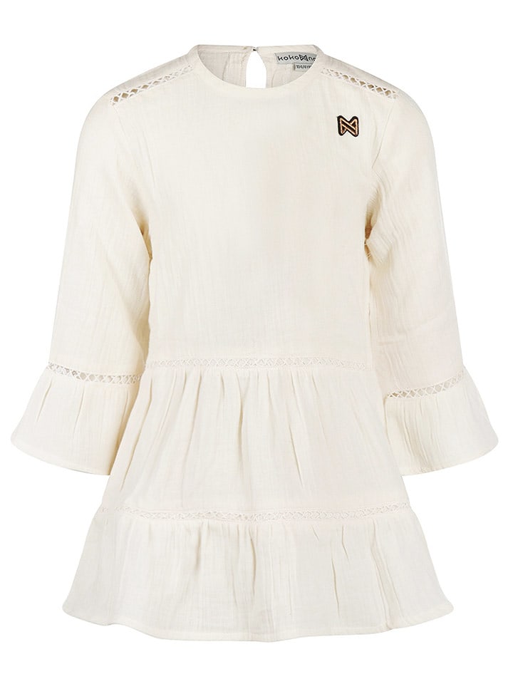Koko Noko Sukienka w kolorze kremowym rozmiar: 134