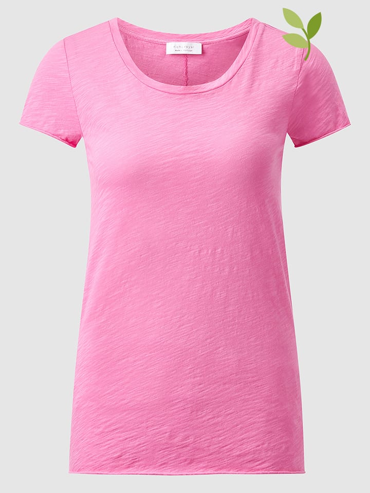 Rich & Royal Koszulka w kolorze różowym rozmiar: L