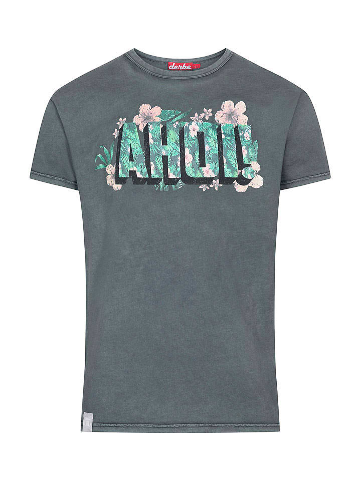 Derbe Koszulka w kolorze ciemnozielonym rozmiar: L