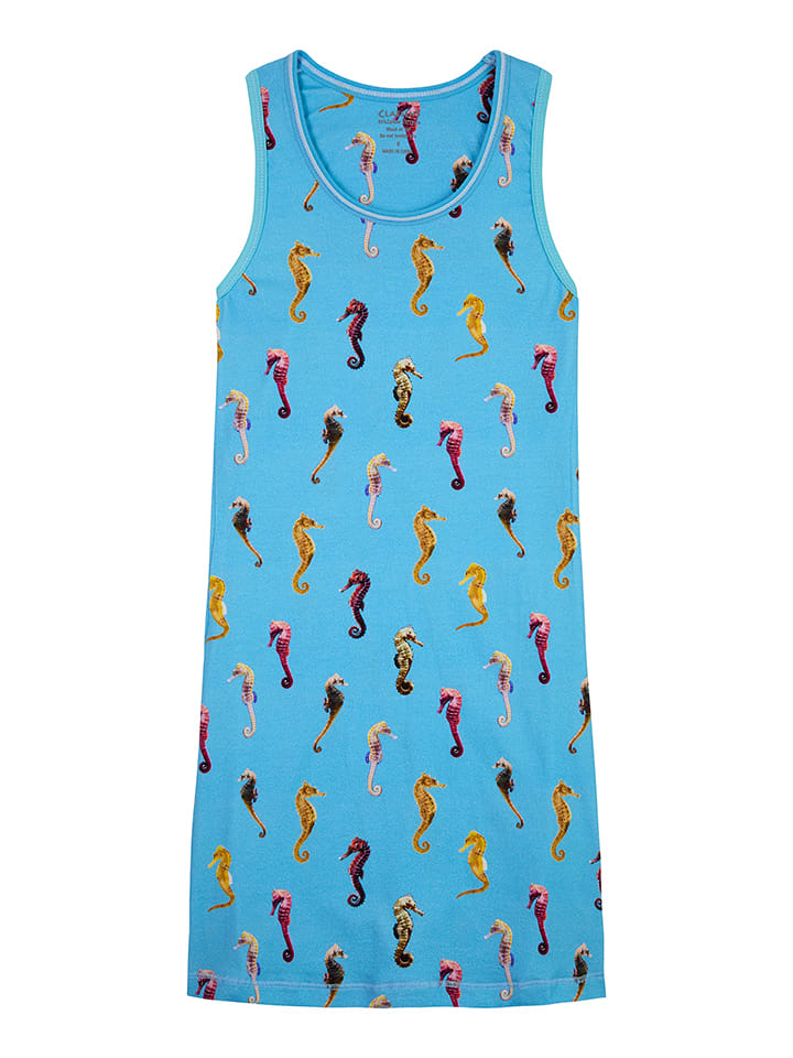 Claesens Koszulka nocna w kolorze niebieskim rozmiar: 128