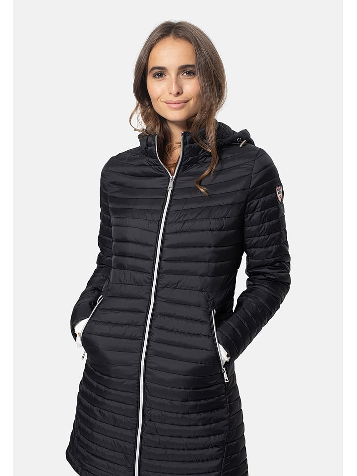 Northwood Płaszcz pikowany "Arisha" w kolorze czarnym rozmiar: M