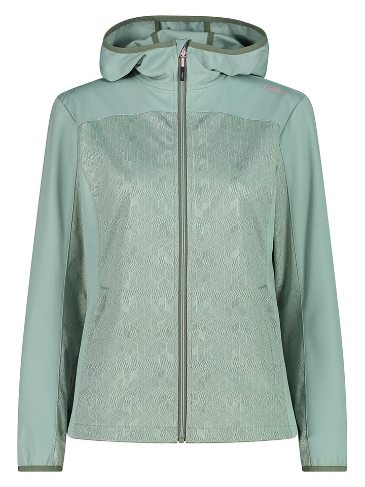 CMP Kurtka softshellowa w kolorze zielonym rozmiar: 34