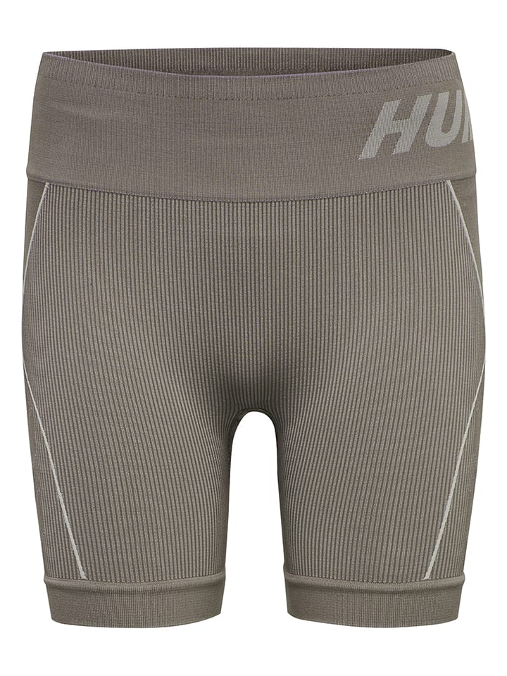 Hummel Szorty funkcyjne "TE Christel Seamless" w kolorze oliwkowym rozmiar: S