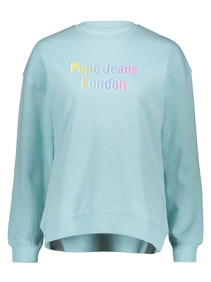 Pepe Jeans Bluza w kolorze błękitnym rozmiar: XS
