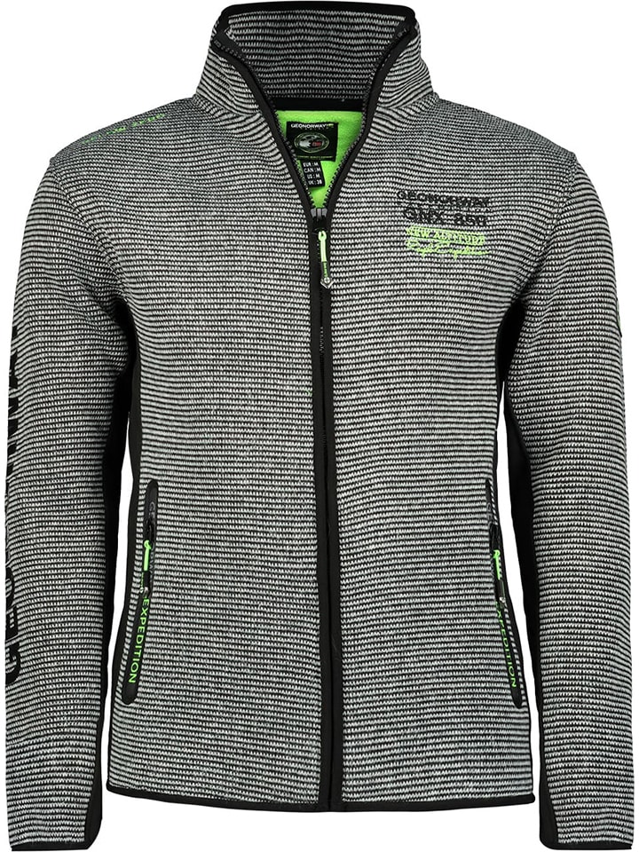 Geographical Norway Kurtka polarowa "Tommy Lee" w kolorze szarym rozmiar: M