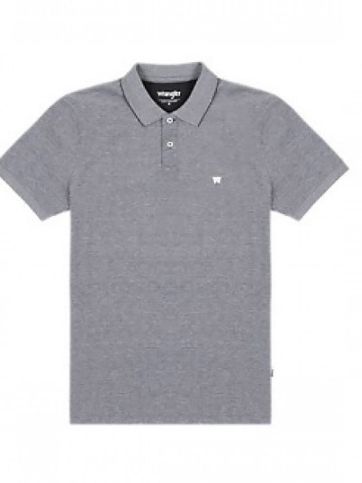 Wrangler Koszulka polo w kolorze szarym rozmiar: L