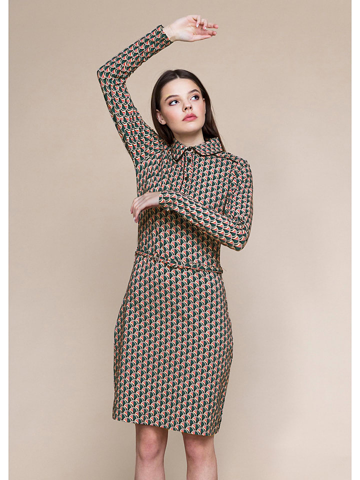 4funkyflavours Sukienka "The Witching Hour" w kolorze zielonym rozmiar: XL