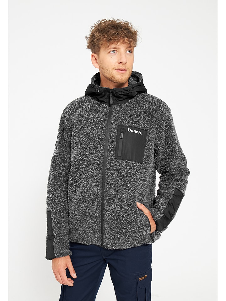 Bench Kurtka polarowa "Brecon" w kolorze czarnym rozmiar: 54