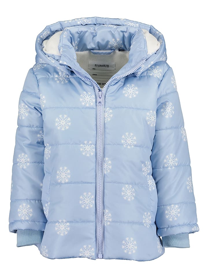 Blue Seven Kurtka pikowana w kolorze błękitnym rozmiar: 92