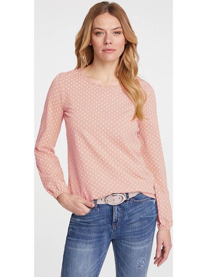 Heine Koszulka w kolorze jasnoróżowo-kremowym rozmiar: 36