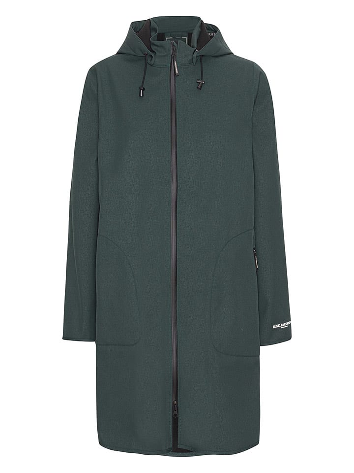Ilse Jacobsen Płaszcz softshellowy w kolorze ciemnozielonym rozmiar: 40