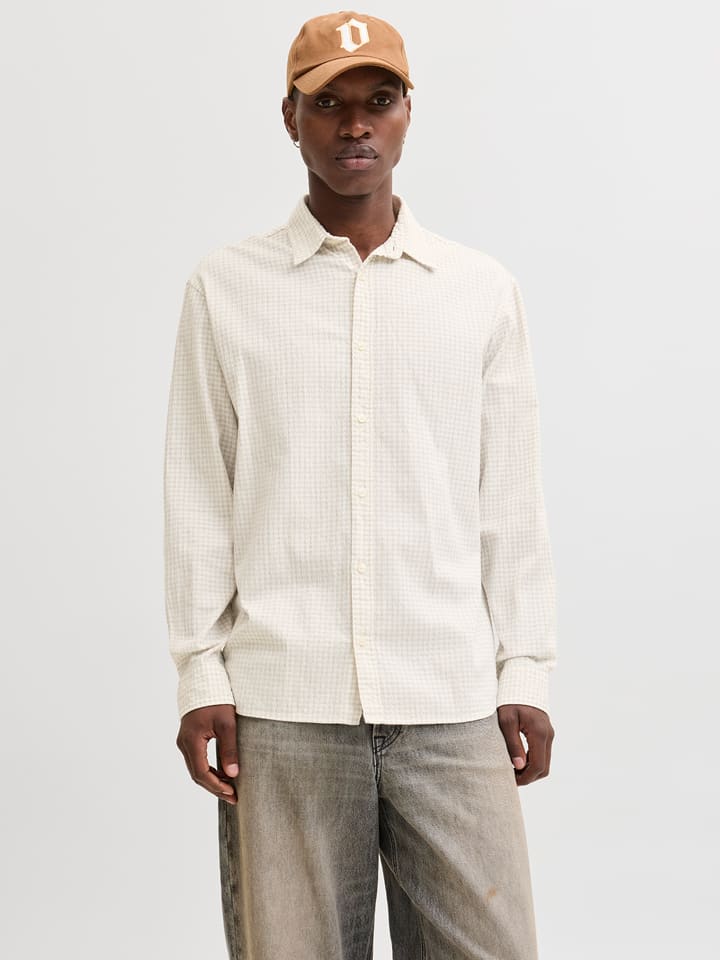 Jack & Jones Koszula - Regular fit - w kolorze beżowym rozmiar: XL