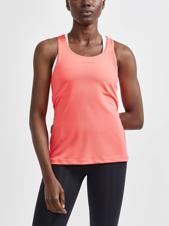 Craft Top sportowy "ADV Essence" w kolorze różowym rozmiar: XXL