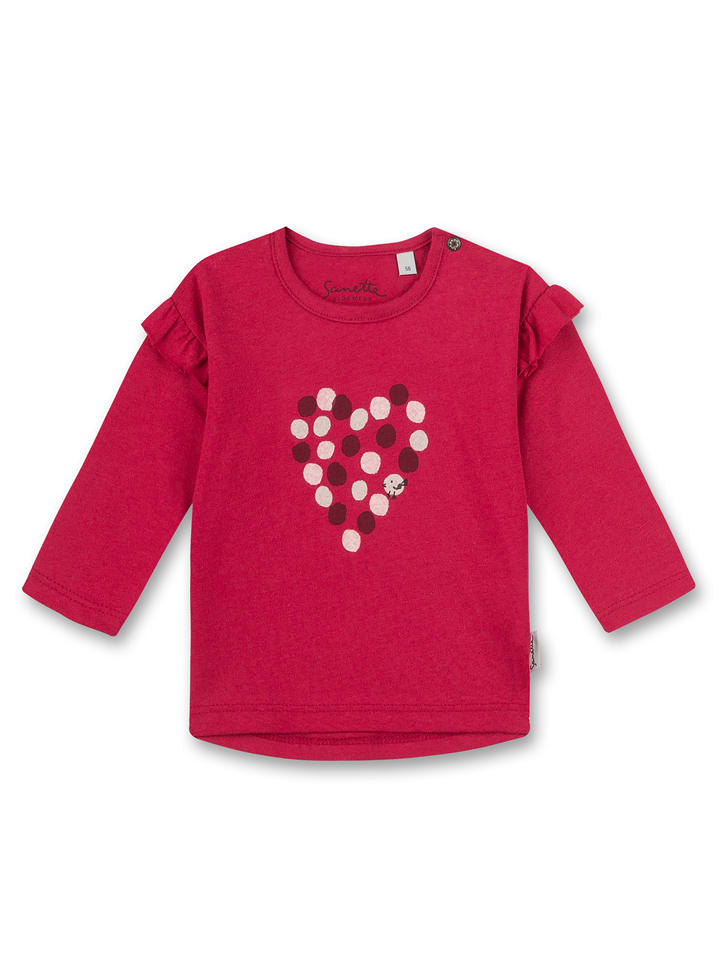 Sanetta Kidswear Koszulka "Little Birdie" w kolorze różowym rozmiar: 68