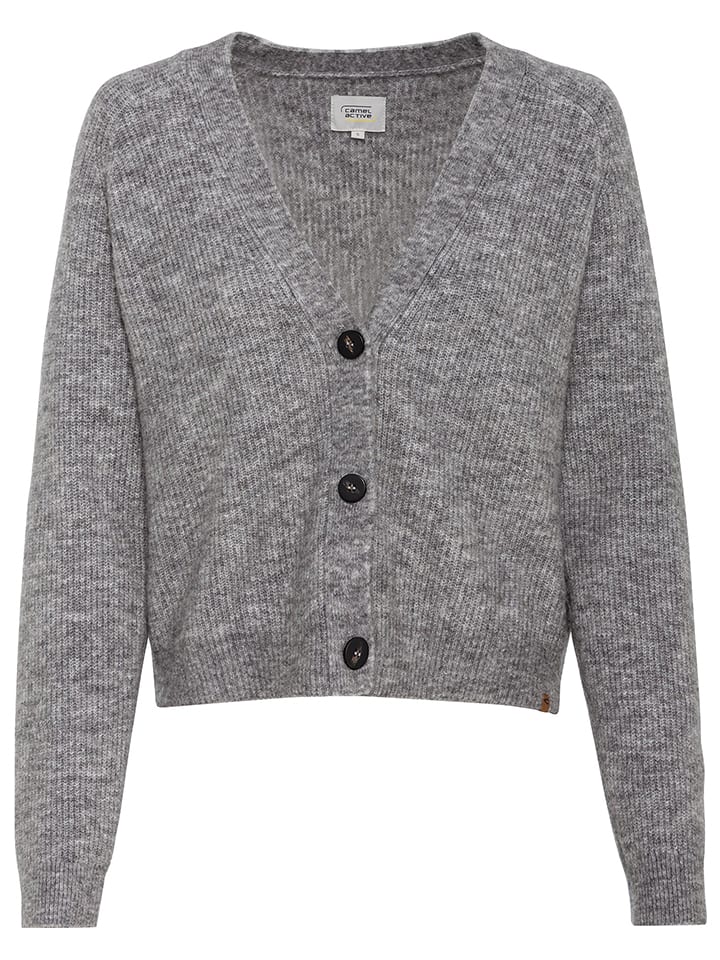 Camel Active Kardigan w kolorze szarym rozmiar: S