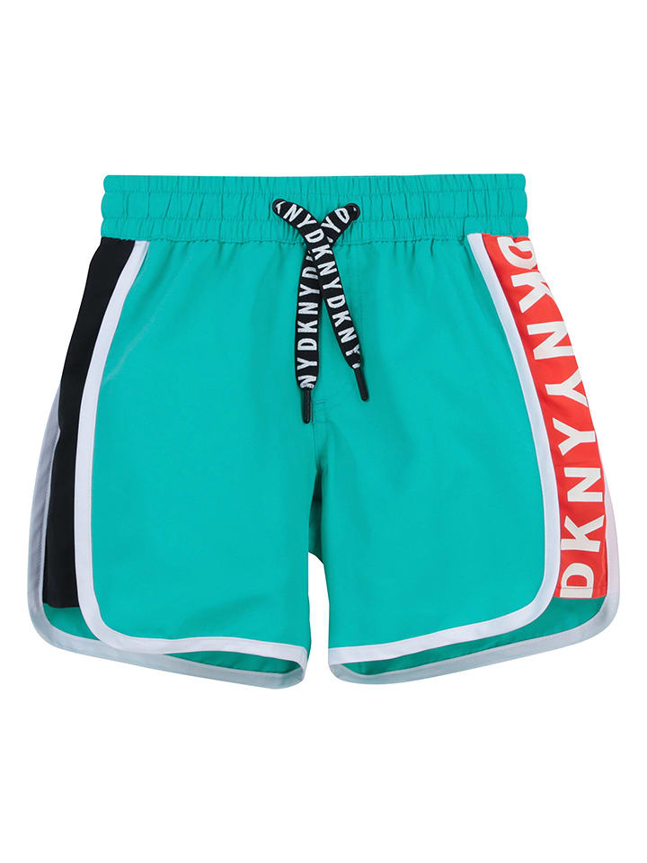 Szorty w kolorze turkusowym